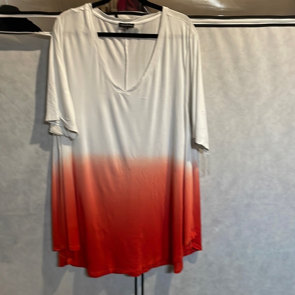 Lane Bryant Ombré swing tee